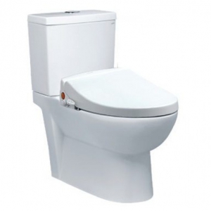 Bồn Cầu 2 Khối Nắp Rửa Cơ Chính Hãng Caesar  CD1340/TAF050