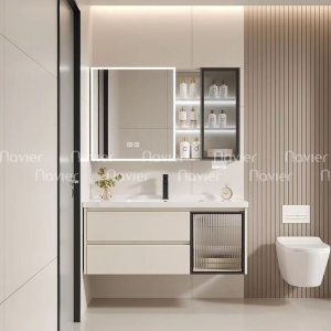 Tủ Chậu Lavabo Nhựa Cao Cấp Navier NV-583