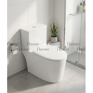 Bồn Cầu 1 Khối Cao Cấp Navier NV-1092