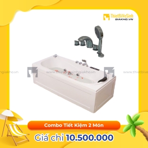  Combo Bồn Tắm Chân Yếm Kèm Bộ Vòi Cao Cấp Navier CBBT02