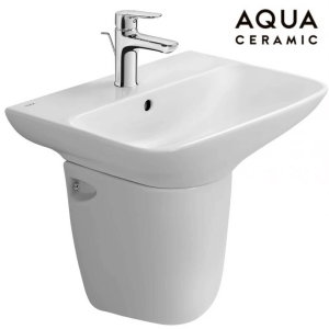 Chậu Lavabo Chân Treo Tường Aqua Ceramic Inax AL-289V/L-288VC 