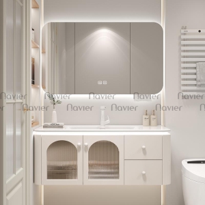 ​​Tủ Chậu Lavabo Nhựa PVC Cao Cấp Navier NV-565