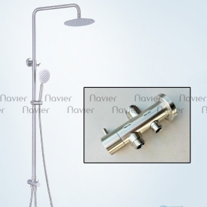 Sen Cây Tắm Đứng Nóng Lạnh Dùng Cho Máy Nước Nóng Trực Tiếp Navier NV-1605