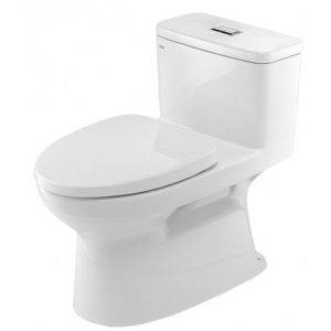 Bồn Cầu 1 Khối Nắp Êm Aqua Ceramic Cao Cấp Inax AC-969VN/BW1